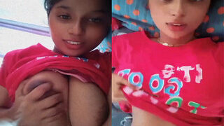 Desi Girl Shows Her Boobs And Fingering Part 4 | Viral MMS Desi