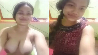 Desi Girl Shows Her Big Boobs | Viral MMS Desi