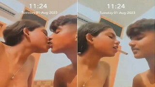 Desi Lover Romance And Kissing | Viral MMS Desi