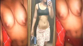 Cute Desi Girl Shows Boobs | Viral MMS Desi