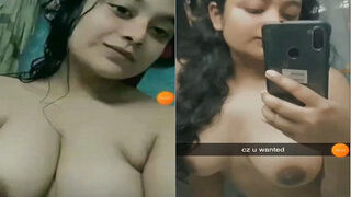 Sexy Desi Girl Shows Her Nude Body For Lover Part 2 | Viral MMS Desi