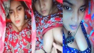 Sexy Desi Girl Shows Her Boobs And Pussy Part 2 | Viral MMS Desi