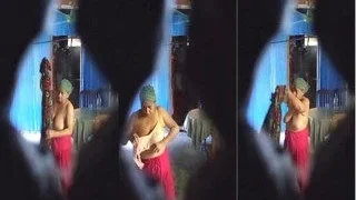 Desi Aunty Boobs Video Capture | Viral MMS Desi
