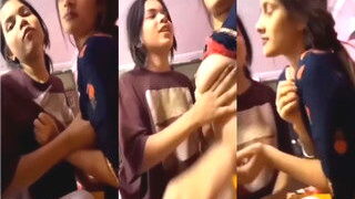 Desi Lesbo Girl Shows Boobs | Viral MMS Desi