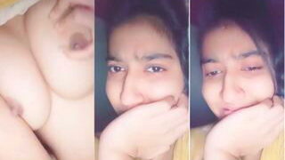 Cute Desi Girl Shows Boobs On VC | Viral MMS Desi