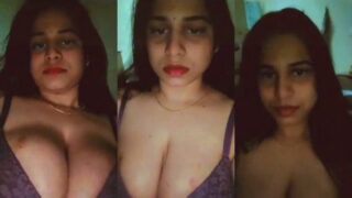 Desi Girl Shows Her Boobs Part 1 | Viral MMS Desi