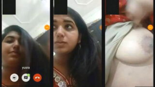Sexy Desi Girl Shows Boobs On VC | Viral MMS Desi
