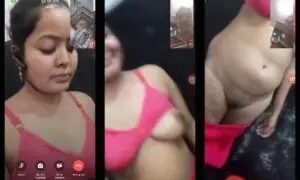 Desi Girl Shows Boobs And Pussy On VC | Viral MMS Desi