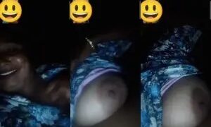 Desi Girl Play With Her Boobs | Viral MMS Desi